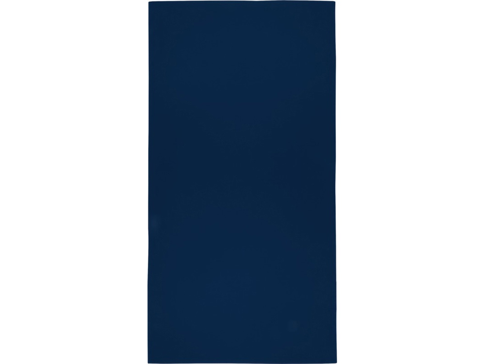Lucas спортивное полотенце из переработанного полиэстера 70х140 см - Темно - синий — изображение 2