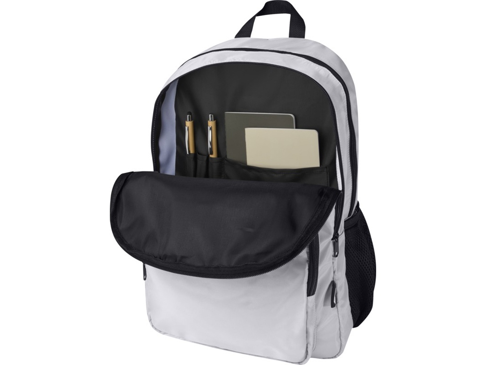 Рюкзак для ноутбука Trend Plus 15GRS из переработанного материала объемом 20 литров, серый — изображение 6