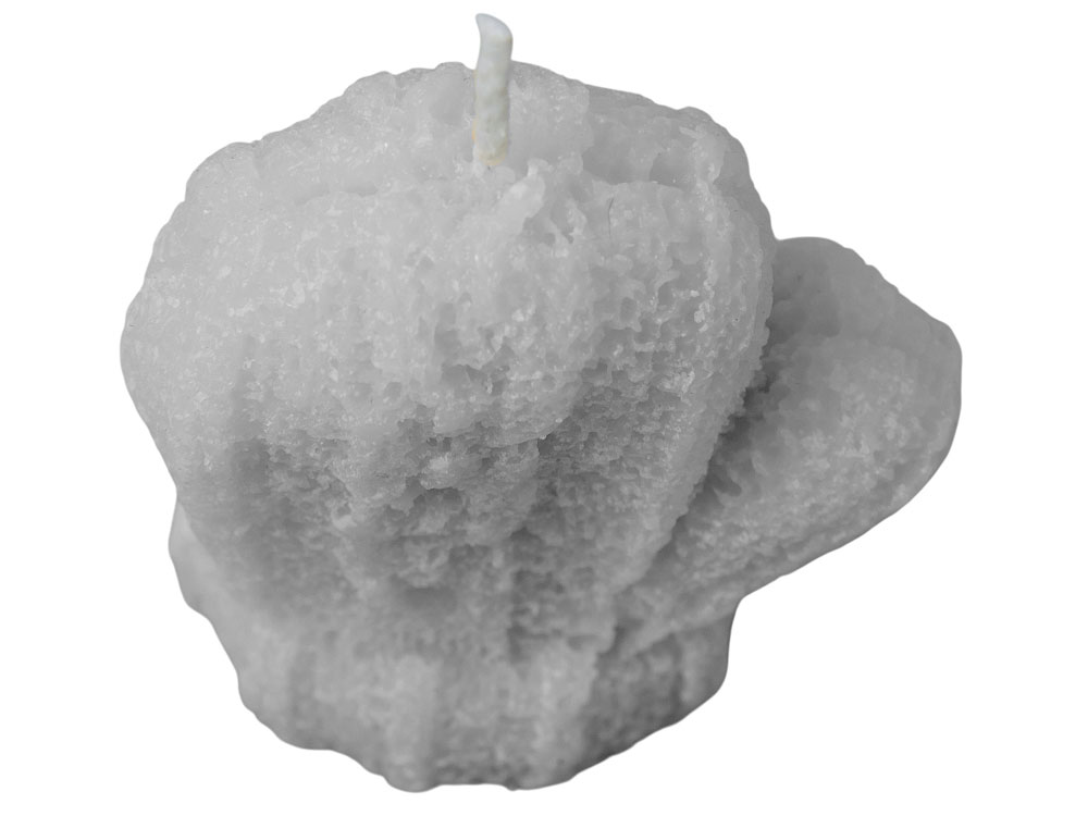 Свеча Рукавичка, серый — изображение 4