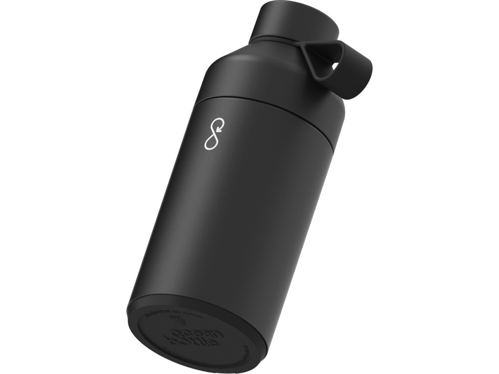 Бутылка для воды Ocean Bottle с вакуумной изоляцией объемом 750 мл, сплошной черный — изображение 2