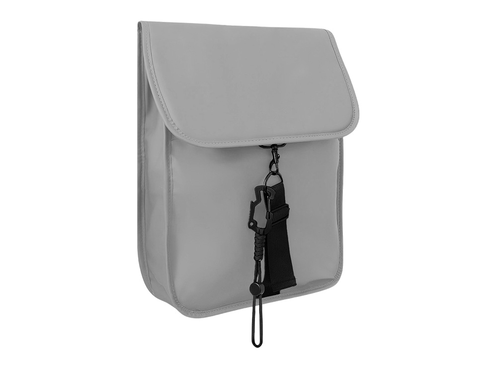 Брелок-шнурок Spanner с карабином с открывашкой для бутылок и ключом-шестигранником, черный — изображение 6