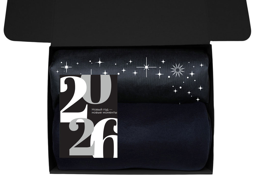 Подарочный набор с пледом, увлажнителем и кружкой, красный — изображение 3