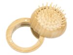 Расческа с зеркалом из бамбука Daisy, натуральный