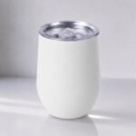 Вакуумная термокружка Sense, непротекаемая крышка, крафтовая упаковка, белый (Р)