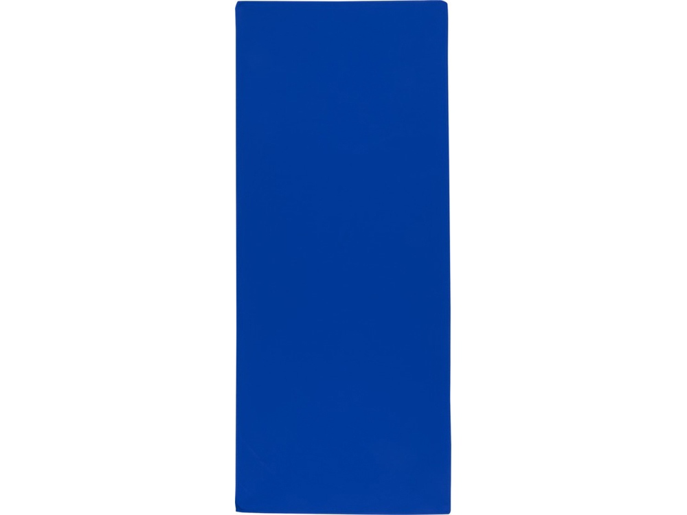 Lucas спортивное полотенце из переработанного полиэстера 30х80 см - Ярко-синий — изображение 2
