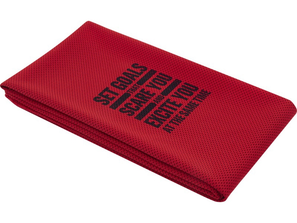 Althea спортивное полотенце 50х100 см - Красный — изображение 4