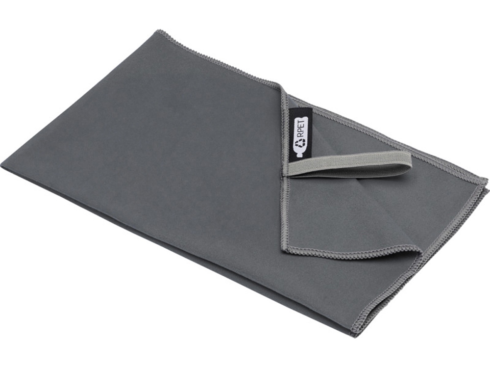 Pieter GRS сверхлегкое быстросохнущее полотенце 30x50 см - Серый — изображение 4