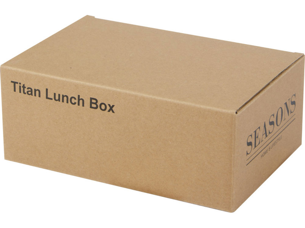 Пищевой контейнер Titan из переработанной нержавеющей стали, серебристый — изображение 5