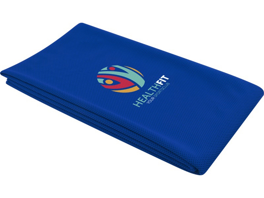 Althea спортивное полотенце 70х140 см - Ярко-синий — изображение 4