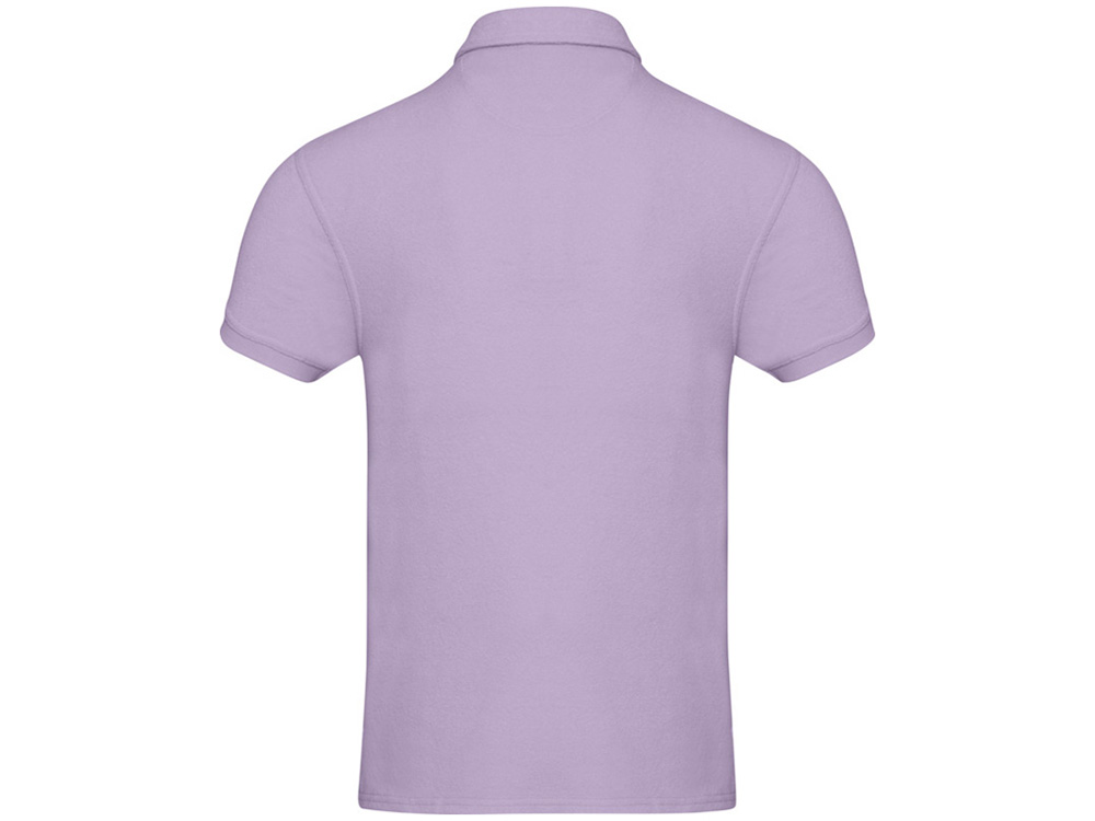 Рубашка поло унисекс Akoya из переработанного махрового материала - Lilac — изображение 7