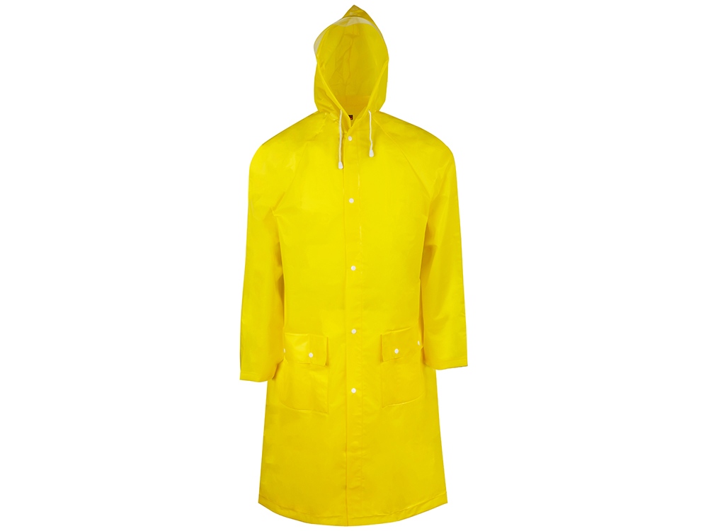 Дождевик Hawaii pro c чехлом унисекс, желтый — изображение 3