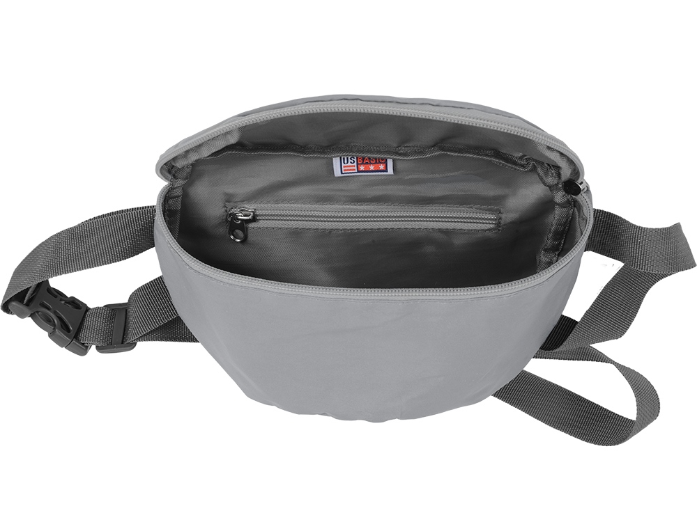 Светоотражающая сумка на пояс Reflector, серебристый — изображение 3