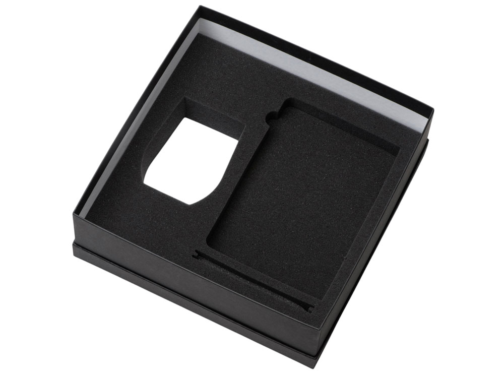 Подарочный набор c блокнотом C2, ручкой и термокружкой, фиолетовый — изображение 3