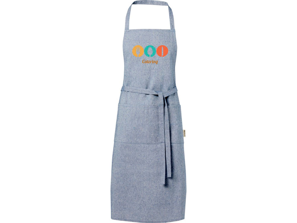 Pheebs 200 g/m2 recycled cotton apron, синий — изображение 4