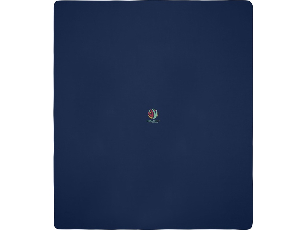 Huggy флисовое одеяло 220x250 см - Темно - синий — изображение 5