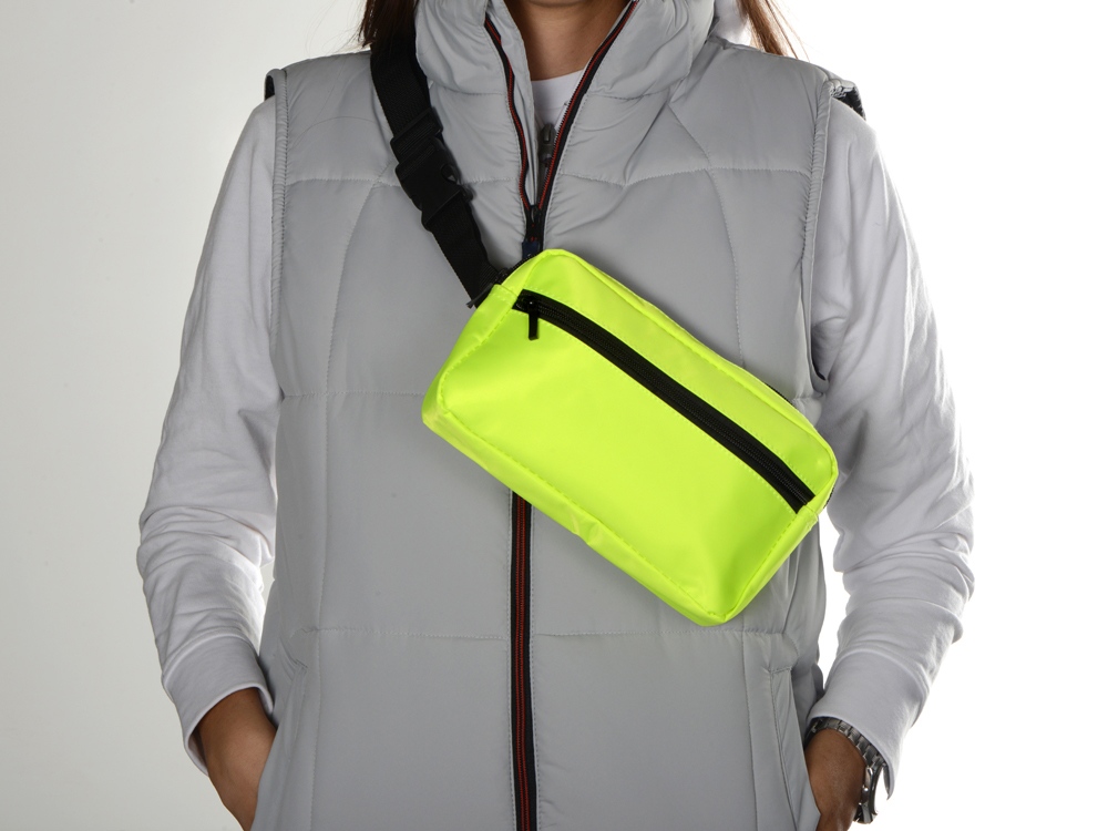 Cумка на пояс Flossy, зеленый — изображение 7