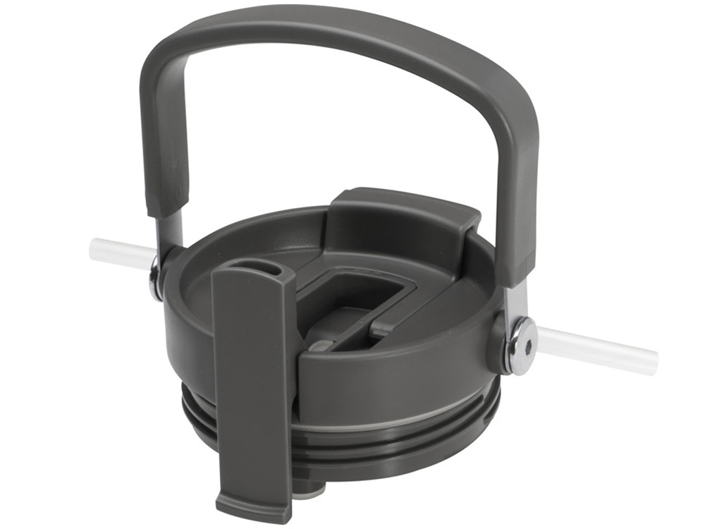 Термостакан Bronx объемом 900 мл из меди и переработанной нержавеющей стали, сертифицированной по стандарту RCS, с вакуумной изоляцией и крышкой с двойной функцией - Серый — изображение 6