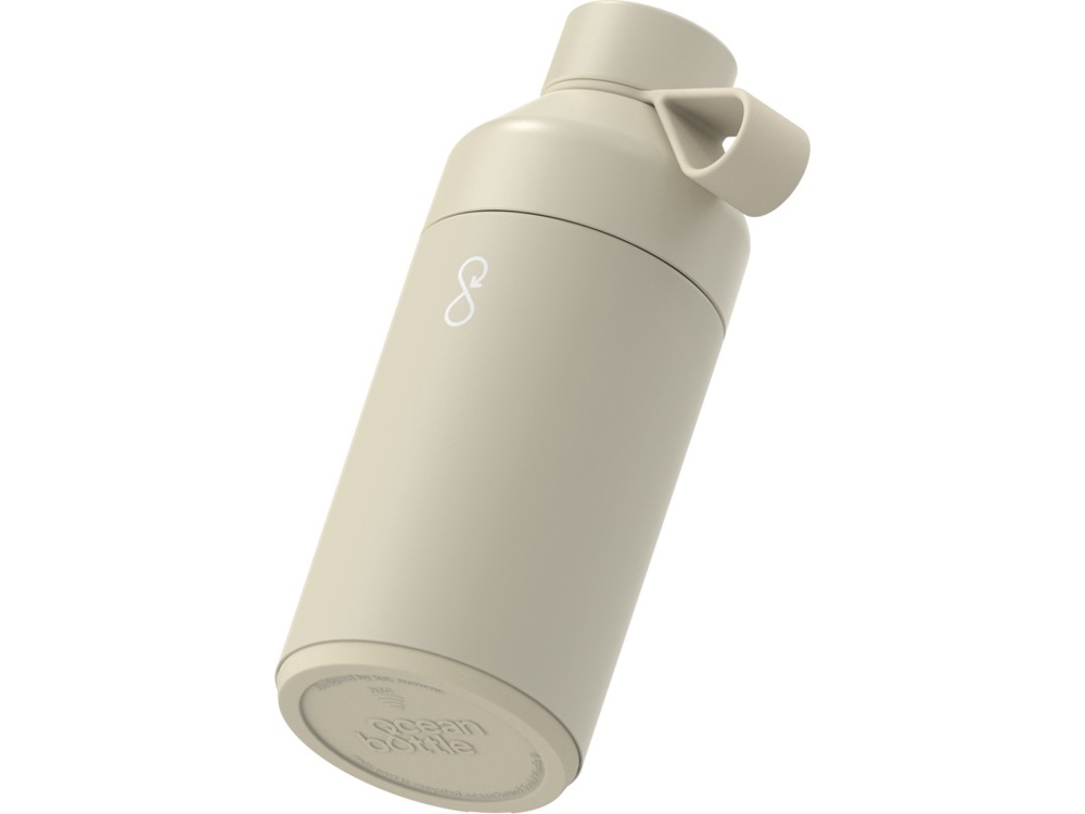 Бутылка для воды Ocean Bottle с вакуумной изоляцией объемом 750 мл, песочный — изображение 2