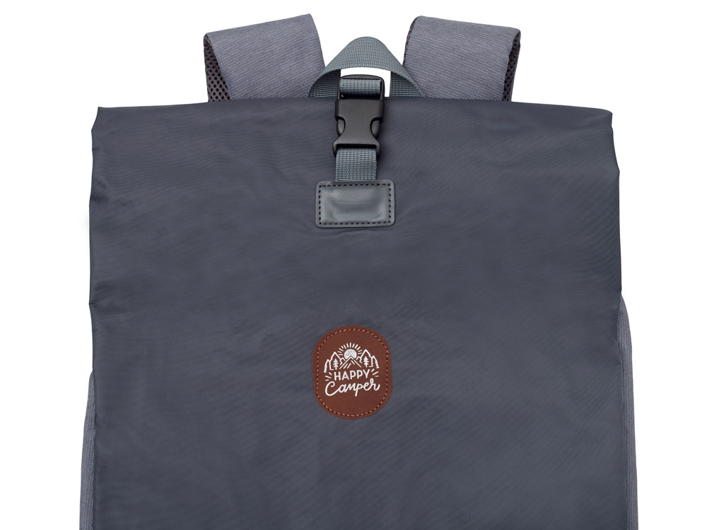 Рюкзак Glaze для ноутбука 15'', серый с патчем — изображение 3