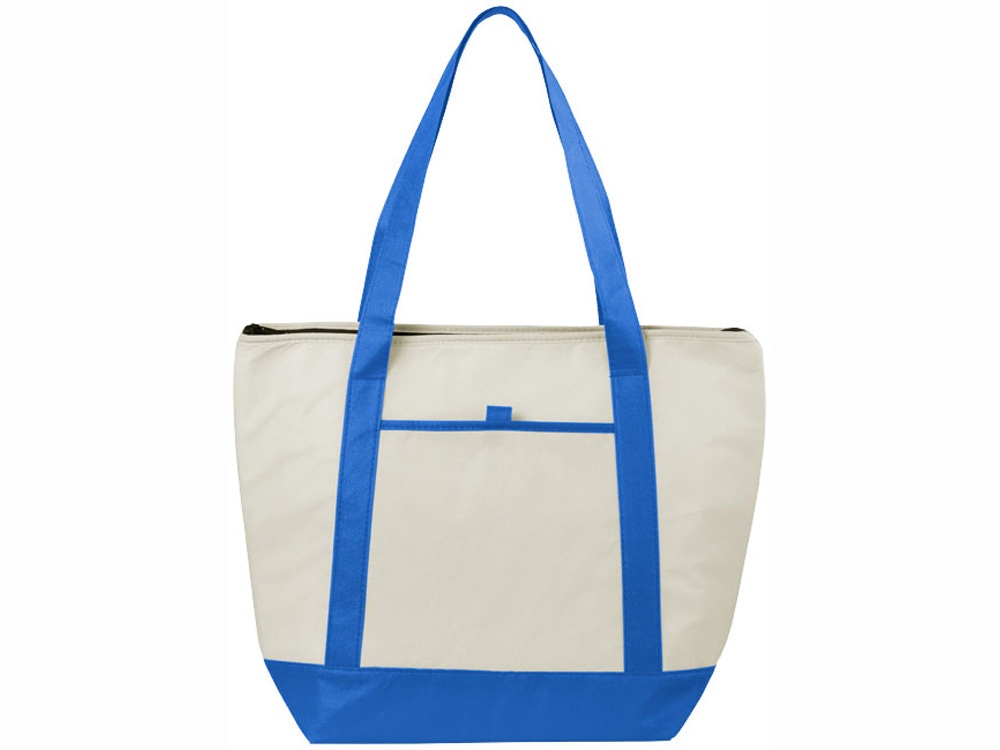 Сумка-холодильник Lighthouse, натуральный/синий — изображение 5