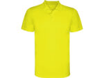 Рубашка поло Monzha мужская, неоновый желтый