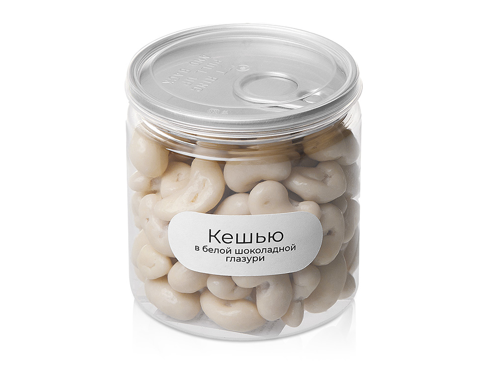 Подарочный набор c пледом, термосом, свечой и миндалем, оранжевый — изображение 9