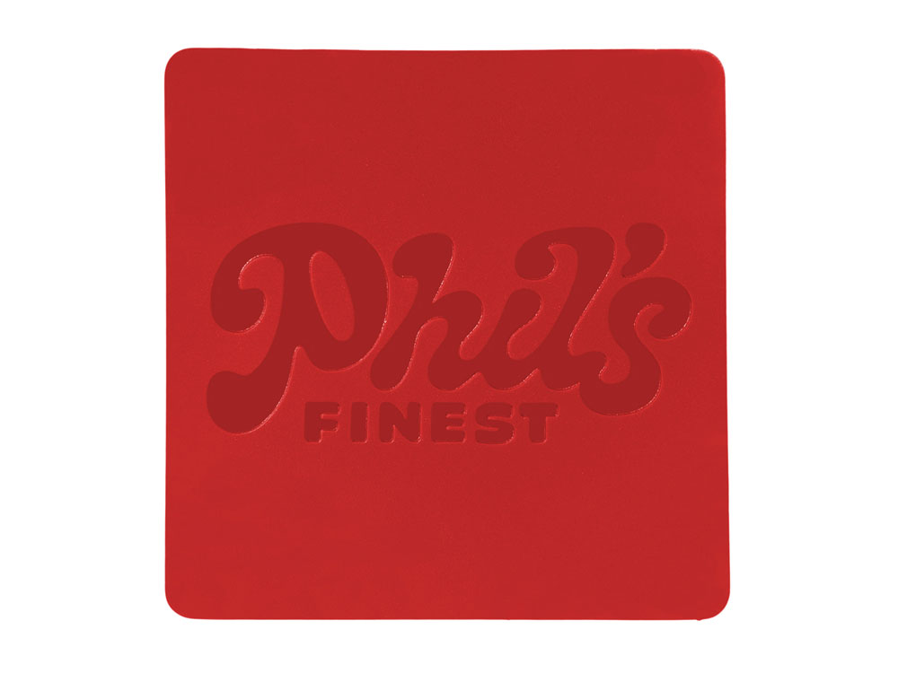 ПАТЧ КВАДРАТ soft-touch (красный) 5,5 х 5,5 см — изображение 3