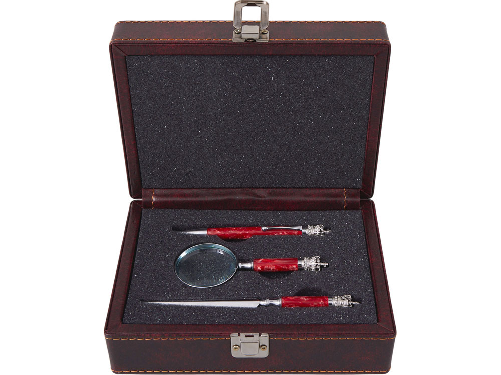 Набор Принц Уэльский : ручка шариковая, лупа, нож для бумаг — изображение 2