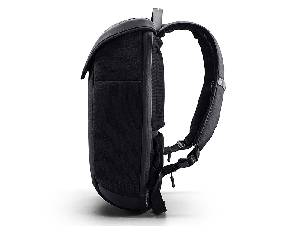 Водостойкий антикражный рюкзак Clickpack для ноутбука 15.6, черный — изображение 3