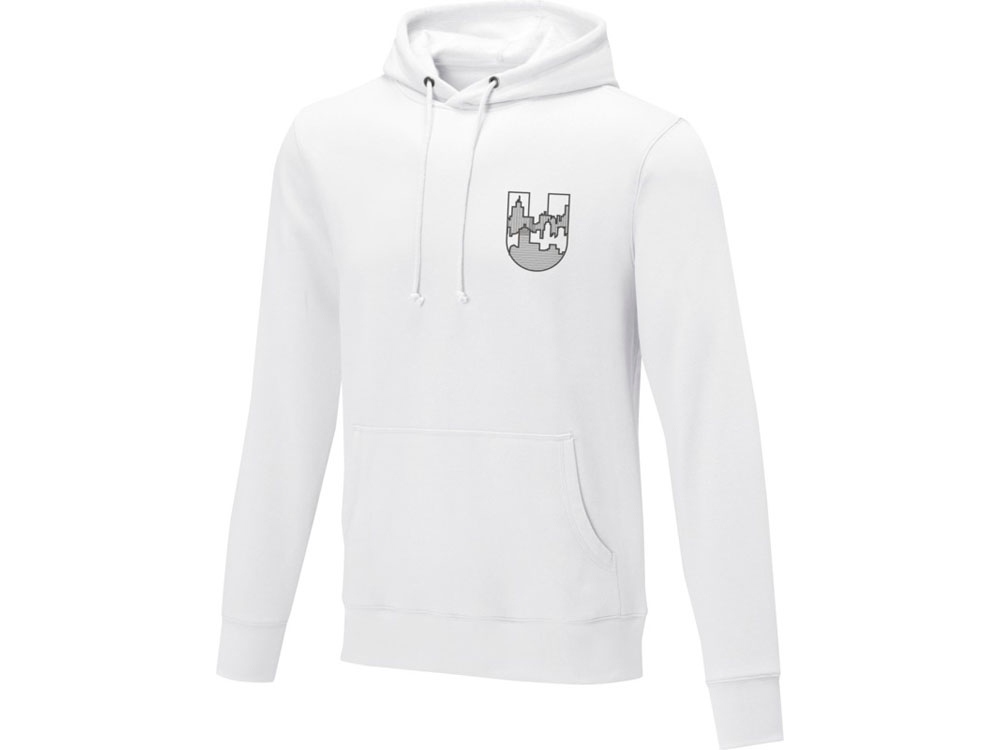 Charon Мужская толстовка с капюшоном, белый — изображение 8