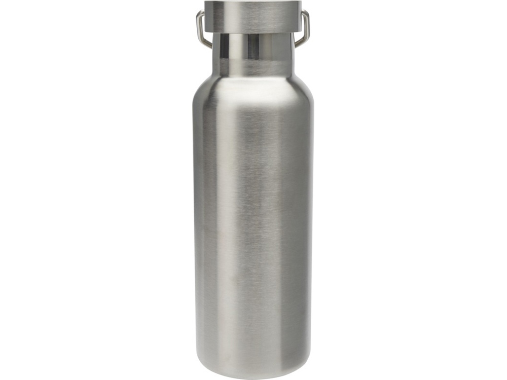 Бутылка для воды Thor из нержавеющей стали, сертифицированной по стандарту RCS, серебряный — изображение 3