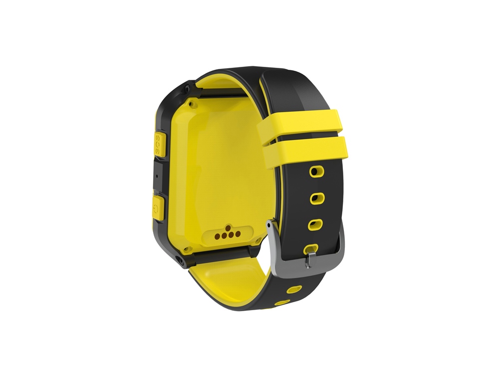 Детские часы Cindy KW-41, IP67, желтый/черный — изображение 4