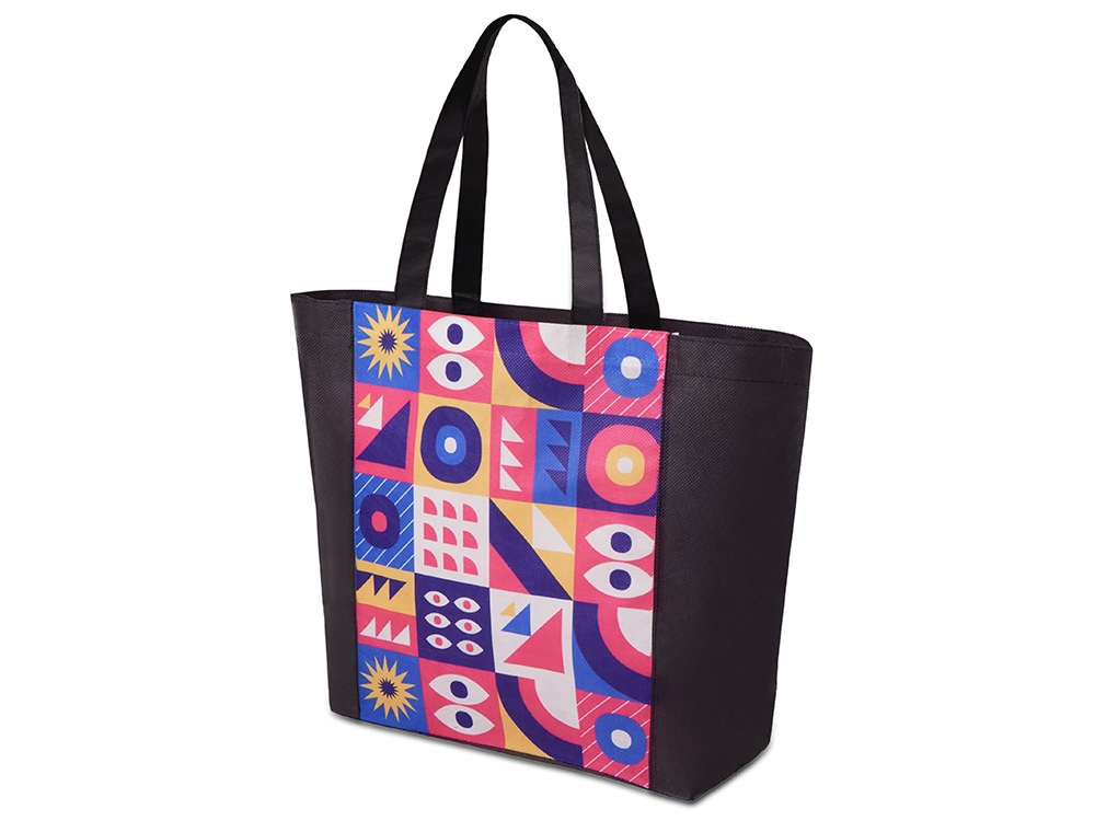 Сумка для шопинга с донной складкой и ручкой из нетканого PET материала — изображение 3