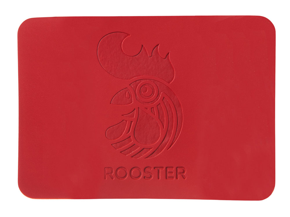 ПАТЧ ПРЯМОУГОЛНЫЙ soft-touch (красный) 5,0 х 7,0 см — изображение 4