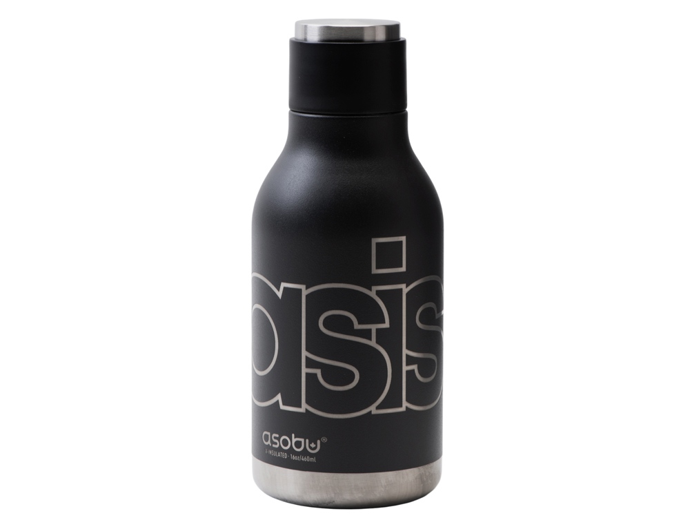 Термос URBAN, черный (гравировка) — изображение 2