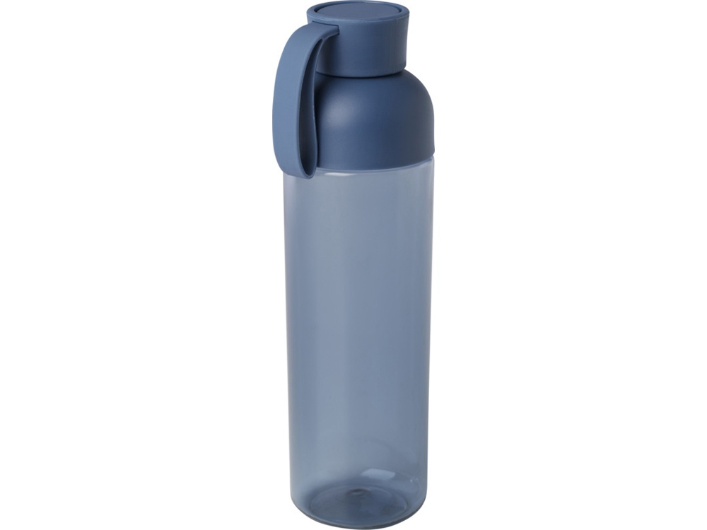 Illuminate бутылка для воды из переработанного PET-пластика, объемом 600 мл - Синий — изображение 4