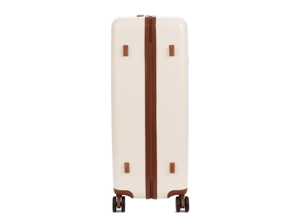 Чемодан BUGATTI Amelia, бежевый, поликарбонат / АБС-пластик, 50х29х76 см, 85 л — изображение 4