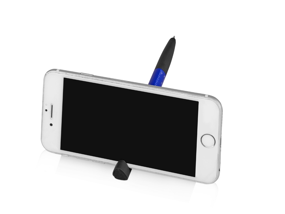 Ручка-стилус металлическая шариковая многофункциональная (6 функций) Multy, синий — изображение 4