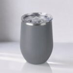 Термокружка Vacuum mug C1, soft touch, 370мл, серый