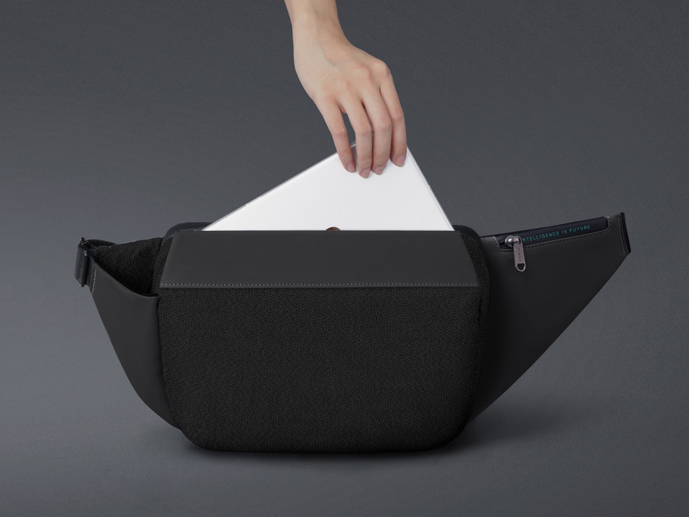 Сумка-слинг Snapsling, серый — изображение 10