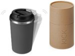 Герметичная термокружка на присоске Kick, 350 мл, серый