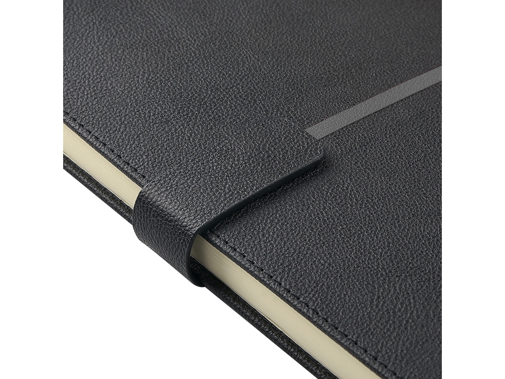 Ежедневник недатированный А5 Lyon, черный — изображение 6