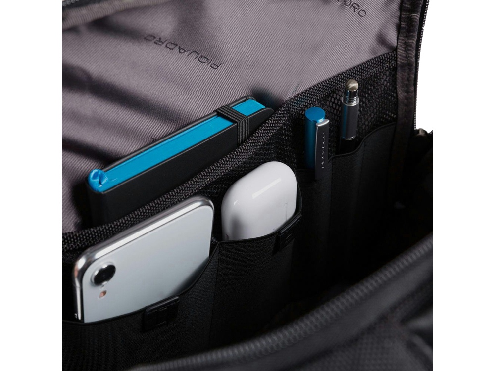 Рюкзак, Piquadro Brief, Черный — изображение 6