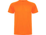 Спортивная футболка Montecarlo мужская, неоновый оранжевый