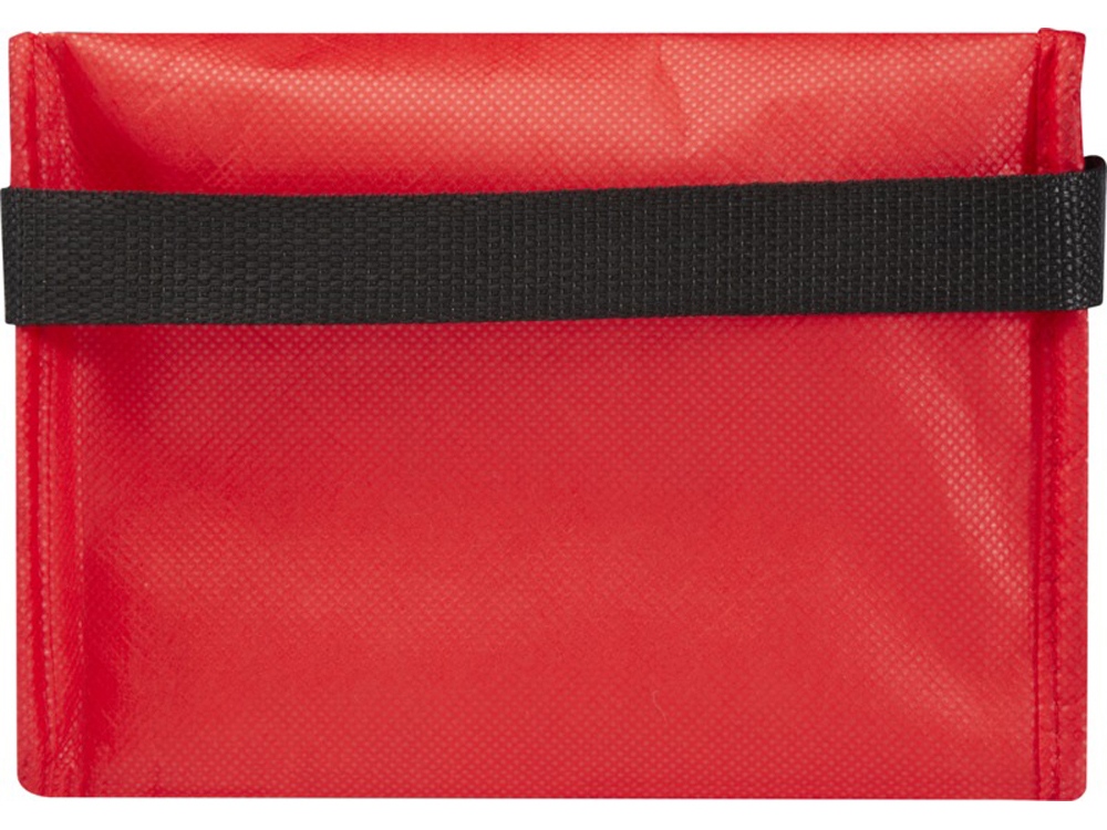 Spectrum нетканая сумка-холодильник, 4 л, на 6 банок, из переработанных материалов, красный — изображение 3