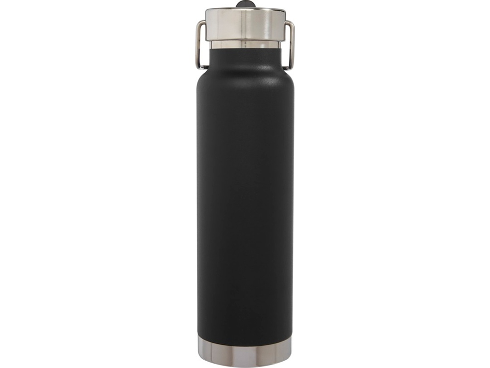 Спортивная бутылка Thor объемом 750 мл с медной обшивкой и вакуумной изоляцией, черный — изображение 3
