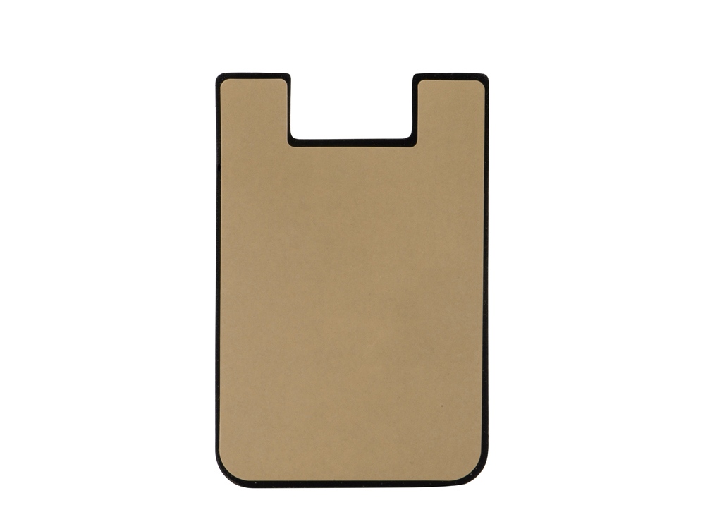 Картхолдер с креплением на телефон Gummy, черный — изображение 4