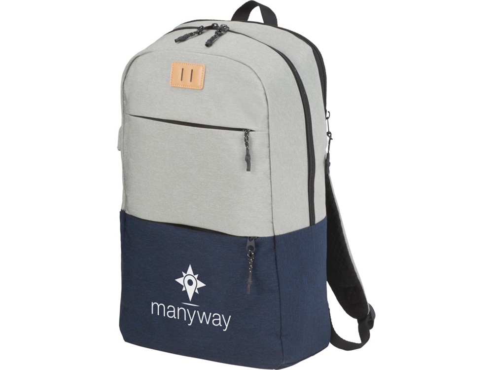 Рюкзак Cason для ноутбука 15, темно-синий — изображение 5