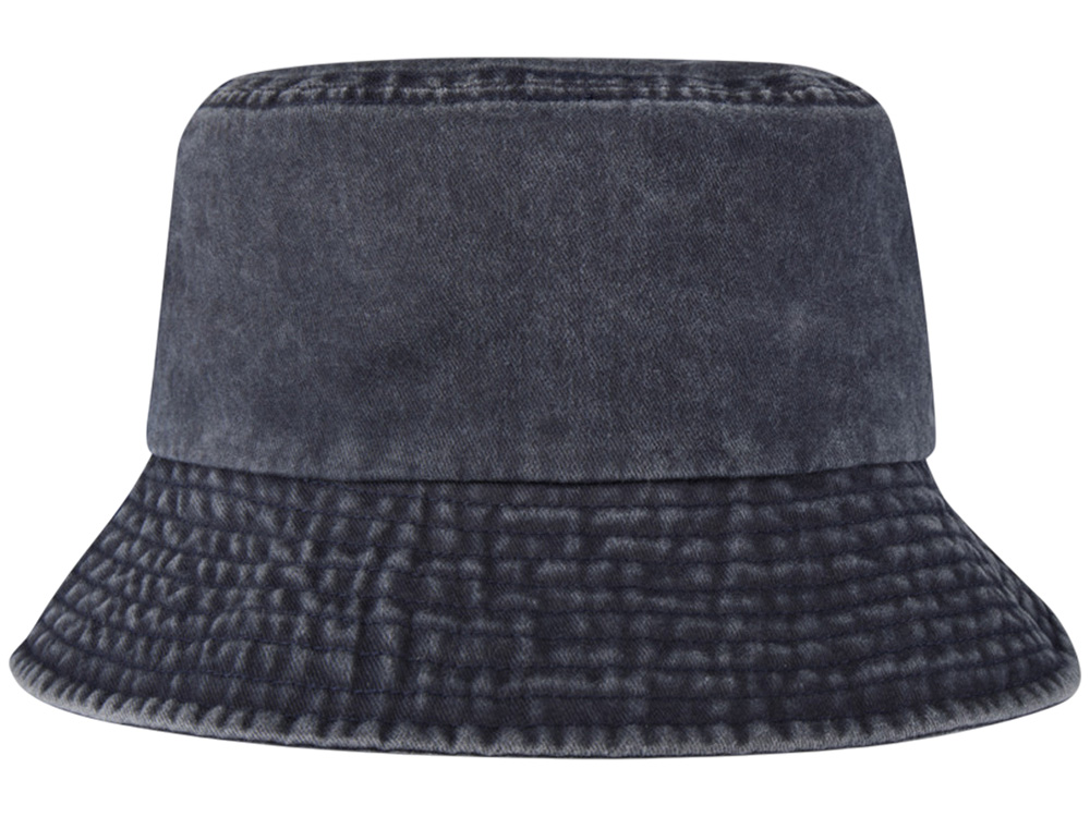 Панама Mitica стираная - Темно - синий — изображение 2