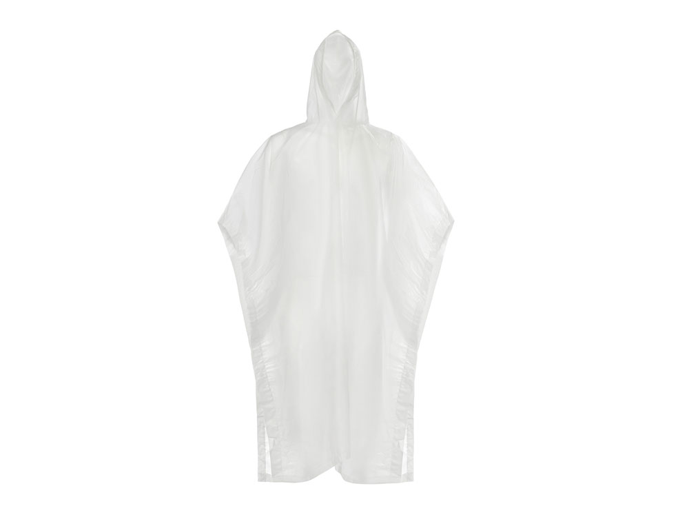 Пончо Hawaii c чехлом унисекс, белый — изображение 8